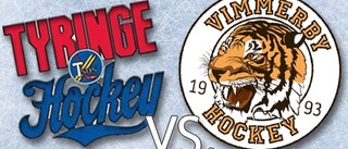 Följ mötet mellan Tyringe och Vimmerby Hockey - LIVE!