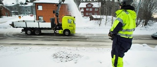 I vinter har det snöat som aldrig förr i Luleå