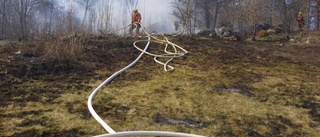 Risk för gräsbrand efter kusten