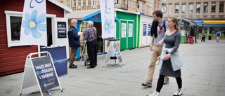 Torget bevakas med kameror