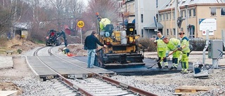 Järnvägsövergången i Kisa öppen igen