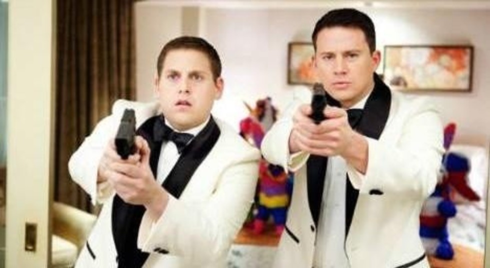 Jonah Hill och Channing Tatum.
