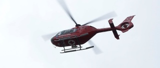 Helikopter tvingades hämta 1-åring