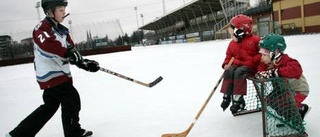 Skridskoskoj på Studans is