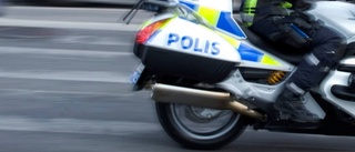 Motorcykeljakt i Bålsta