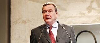 Gerhard Schröder stämmer tyska förbundsdagen