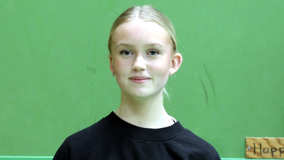Alma Vindskär är en spännande badmintontalang.