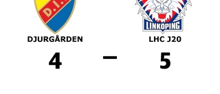 Stark seger för LHC J20 i toppmatchen mot Djurgården