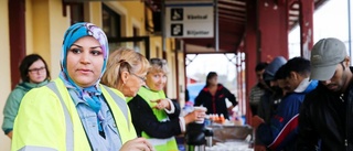 Tolkarna nästan de viktigaste på järnvägsstationen