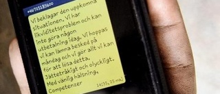 Ursäkt i stället för lön