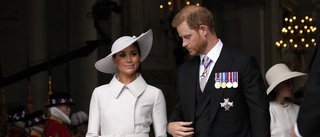 Meghan och Harry deltog i drottninghyllning