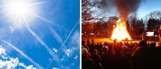 Valborgshelgen väntas bjuda på aprilväder • Meteorologen: ”När man vaknar kan det ligga lite snö på altanen”