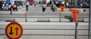 Förbjuden trafik under paraden