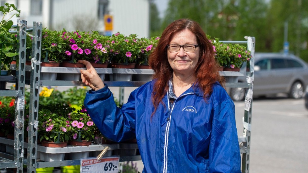 "Jag tycker att vård, skola och omsorg är viktigast att satsa på", säger Hjördis Nilsson.