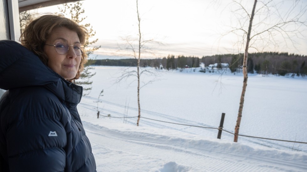 Marie Stenman hoppas att turister och konferensdeltagare ska vilja komma hit och njuta av naturen vid Kalixälven.
