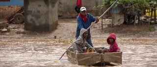 Tiotusentals hemlösa efter storm på Madagaskar