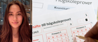 Hon skrev bäst på högskoleprovet – ändå besviken • ”Anmälde mig mest för att slå honom”