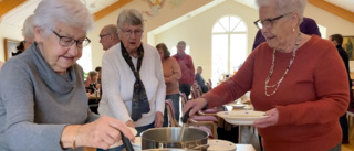 Vimmerbyborna samlas vid populära sopplunchen