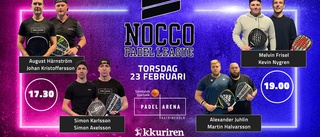 Se veckans omgång från Padel Arena Katrineholm