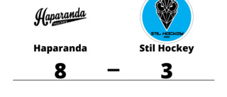 Haparanda vann toppmötet mot Stil Hockey