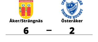 Åker/Strängnäs avgjorde matchserien mot Österåker