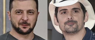 Zelenskyj på Brad Paisley-singel