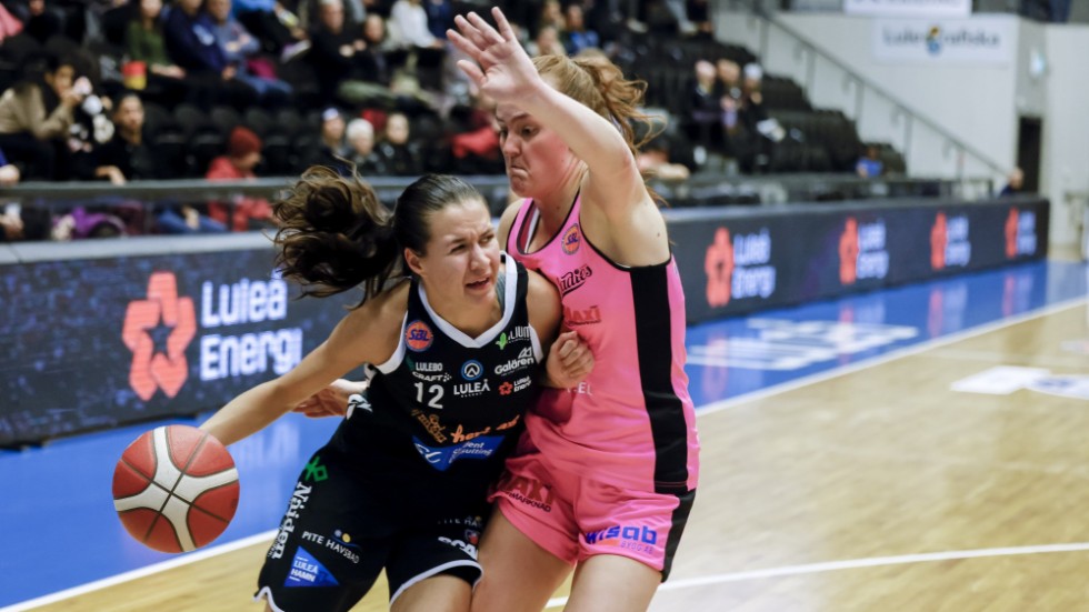 Sandra Hedlund gjorde 20 poäng i matchen mot Visby vilket också det mesta hon har gjort i en damligamatch.