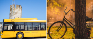 Efterfrågar fler platser för cyklar på bussen • Regionen: ”Vikcyklar inne i bussen går bra, om de ligger i en väska”