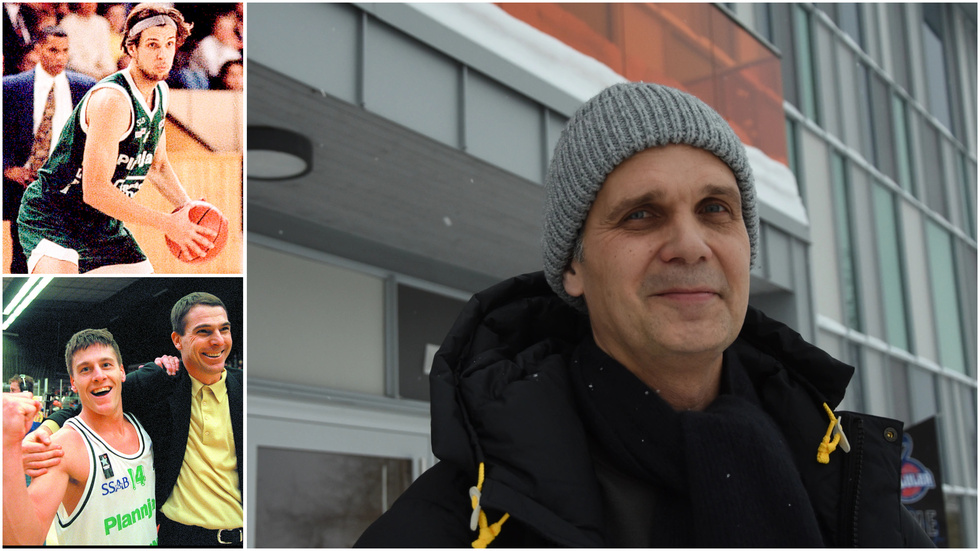 Jonas Autio skriver en bok om Plannjas första SM-guld och ska även se BC Luleå mot Jämtland på fredagen.