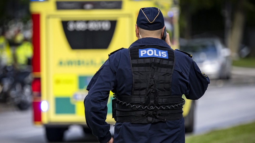 En man saknas efter en villabrand utanför Jönköping. Arkivbild.