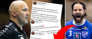 Zorans ordkrig på sociala medier: "Trött på att läsa samma skit"