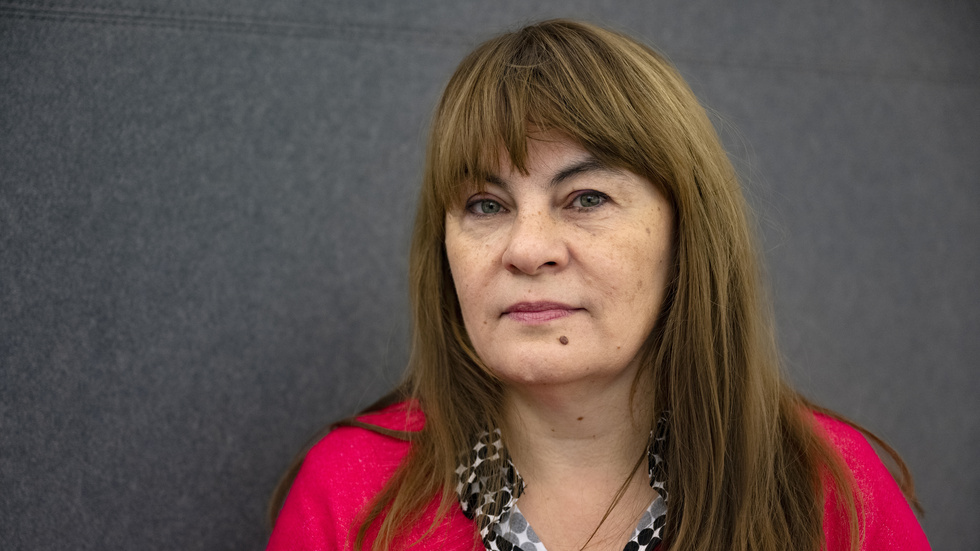 Den polska aborträttsaktivisten Justyna Wydrzynska.