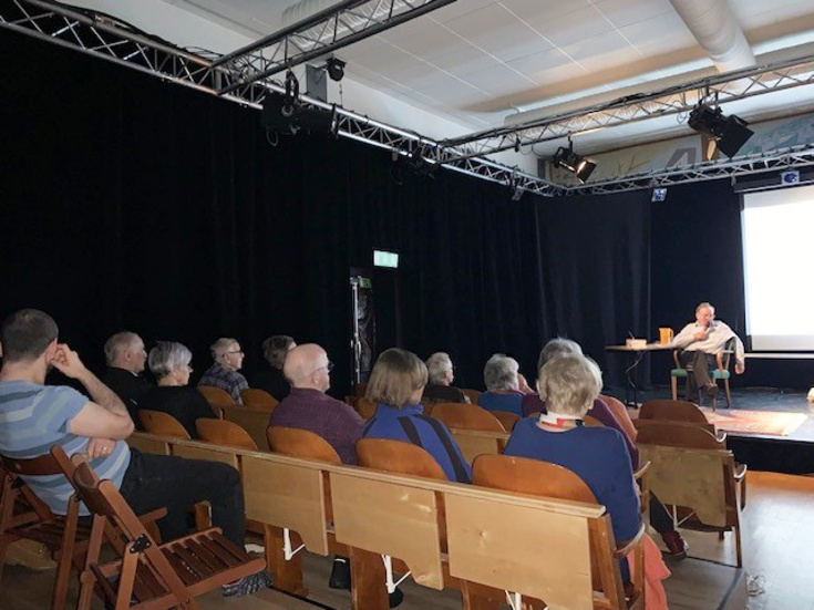 Bengt Niskas föreläsning fängslade.