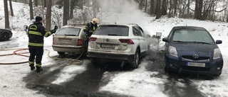 Bilbrand på Örnskölds väg