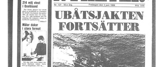 1988: Ubåtsjakt utanför Oxelösund