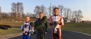 Seger direkt för karting-Joel