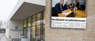 Extra säkerhet under mordrättegång i Nyköpings tingsrätt