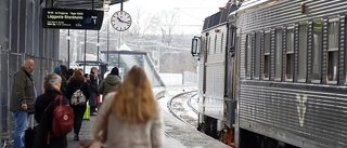 Tågresenärer får ta bussen - stor övning i nya tunneln