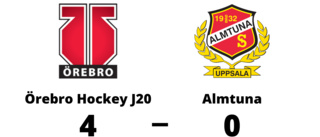 Örebro Hockey J20 för tuffa för Almtuna - förlust med 0-4