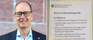 UP-kampanj anklagas för lögner: "Far med osanning"