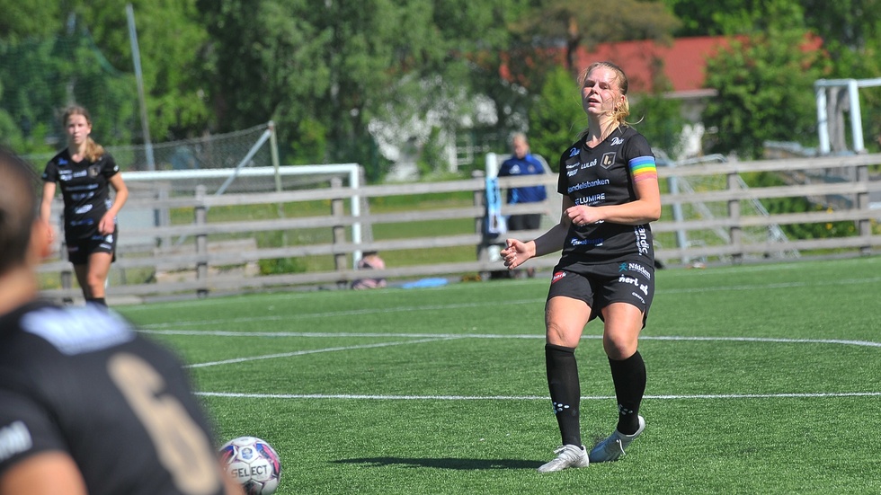 Elin Nygård, Luleå Fotboll, konstaterade att hennes lag aldrig riktigt hotade gästerna.