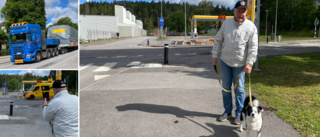 Björn följde jättetransporten: "Skulle vilja köra själv"