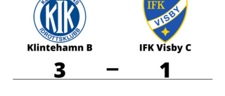 Seger för Klintehamn B hemma mot IFK Visby C