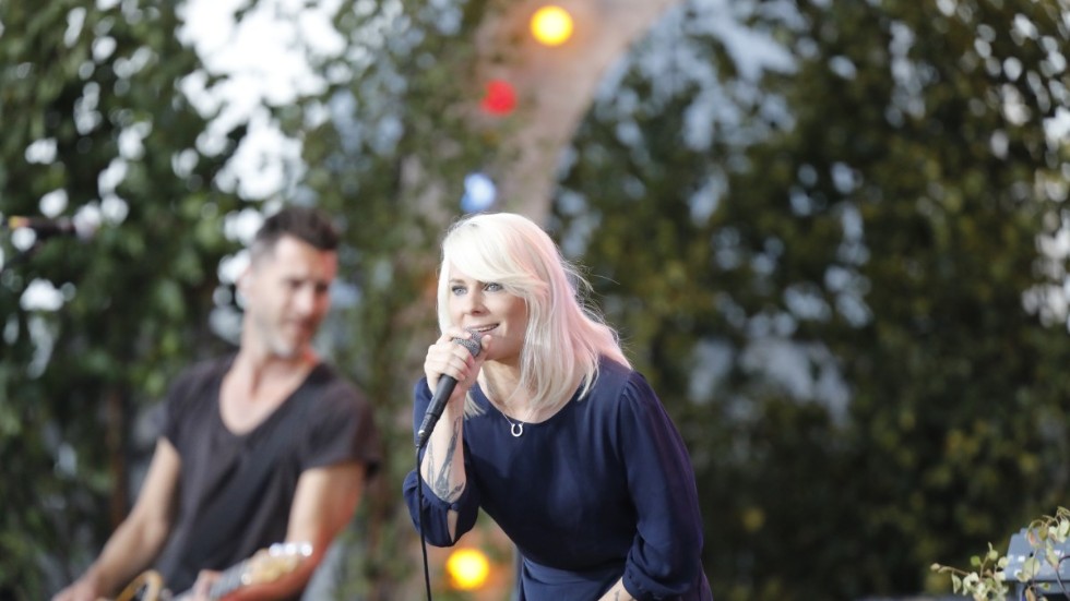 Maja Ivarsson i The Sounds. Arkivbild.