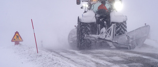 Snöoväder ställer till det i Danmark