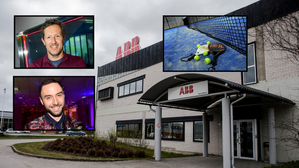 Jonas Björkman och Måns Zelmerlöw, delägare i PDL group, kommer vara med när Nyköpings nya padelhall invigs i ABB:s gamla lokaler.