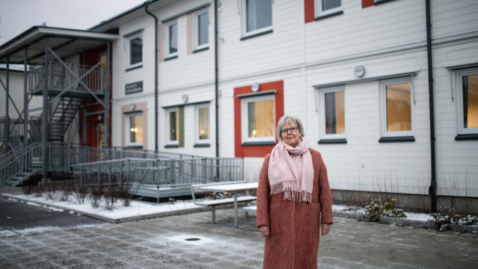 – Även om vi längtar jättemycket efter alla elever har det fungerat bättre än vi hade förväntat oss, säger Elisabeth Viksten Eriksson. 