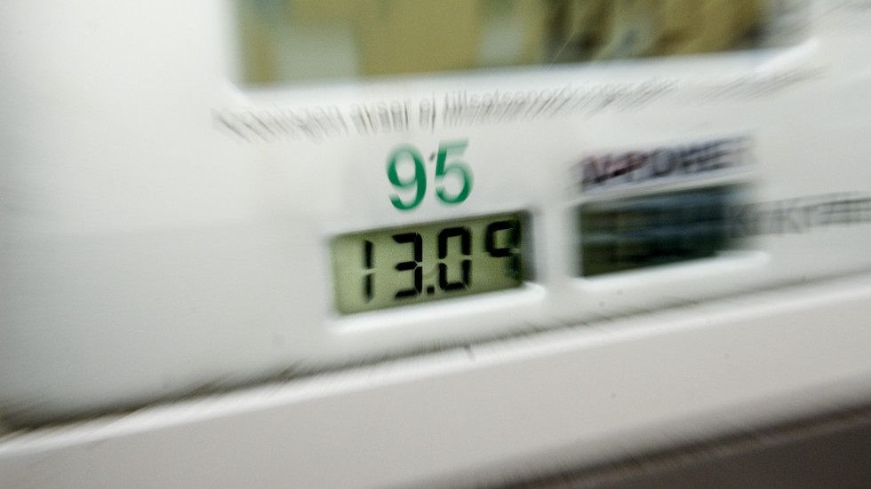 Bensinmacken i Slite är ur funktion, förutom för diesel. Bilden har inget med artikeln att göra.