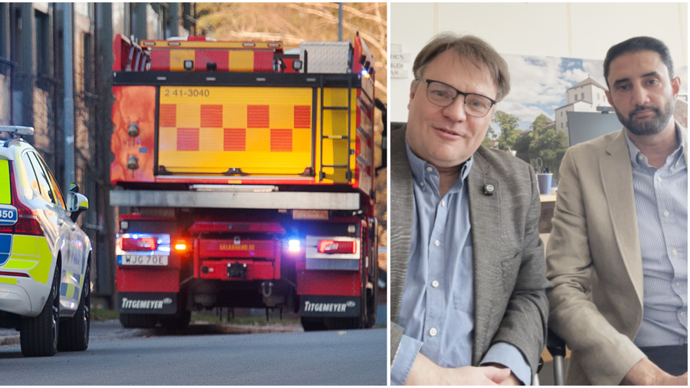Kommunalrådet Ahmad Eid (M) är också ordförande i det lokala brottsförebyggande rådet. Vi talar om tryggheten i Nyköping och Stenkulla.