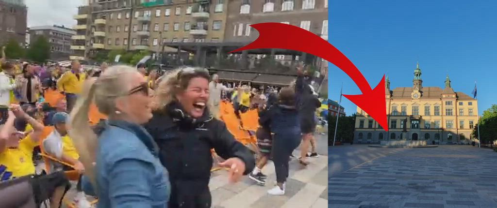 Här jublar Eskilstunaborna